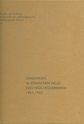 Cover: Grabungen im r&ouml;mischen Vicus von NIDA-Heddernheim 1961 - 1962 - Schnell & Steiner