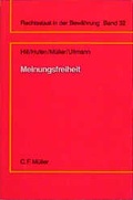Cover: Meinungsfreiheit - C.F. M&uuml;ller