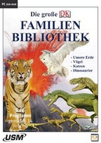 Abbildung von: Die große Dorling Kindersley Familienbibliothek - Unsere Erde, Katzen, Vögel und Dinosaurier (DVD-ROM) - United Soft Media
