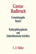 Cover: Gustav Radbruch Gesamtausgabe - C.F. M&uuml;ller