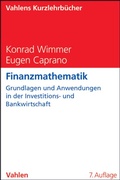 Cover: Finanzmathematik - Vahlen
