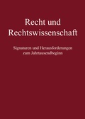 Cover: Recht und Rechtswissenschaft - C.F. M&uuml;ller