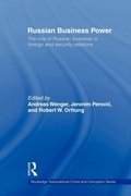 Cover: Russian Business Power - Routledge