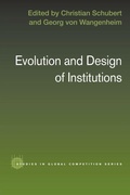 Cover: Evolution and Design of Institutions - Routledge