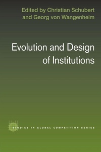 Enlarge image Cover: Evolution and Design of Institutions - Routledge