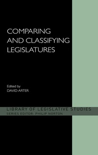 Enlarge image Cover: Comparing and Classifying Legislatures - Routledge