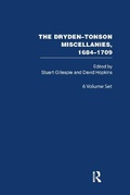 Cover: The Dryden-Tonson Miscellanies 6 vols - Routledge