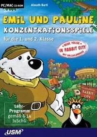 Bild: Emil und Pauline in Rabbit City - Konzentrationsspiele für die 1. und 2. Klasse (CD-ROM) - United Soft Media