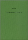 Cover: Testimonia Alt-Paphos - Philipp von Zabern in Herder