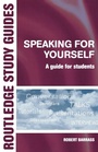 Cover: Speaking for Yourself - Routledge