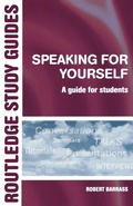Cover: Speaking for Yourself - Routledge