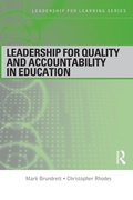 Cover: Leadership for Quality and Accountability in Education - Routledge