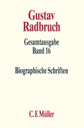 Cover: Gustav Radbruch Gesamtausgabe - C.F. M&uuml;ller