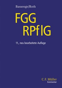 Abbildung von: FGG/RPflG - C.F. Müller