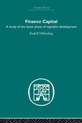 Cover: Finance Capital - Routledge
