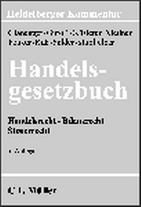 Enlarge image Cover: Heidelberger Kommentar zum Handelsgesetzbuch (HK-HGB) - C.F. Müller