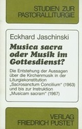 Cover: Musica sacra oder Musik im Gottesdienst? - Pustet, F