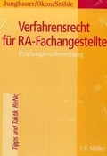 Cover: Verfahrensrecht f&uuml;r RA-Fachangestellte - C.F. M&uuml;ller