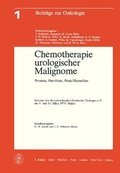 Cover: Beitr&auml;ge zur Onkologie /Contributions to Oncology / Chemotherapie urologischer Malignome, Prostata, Harnblase, Penis, Harnr&ouml;hre - Karger, S