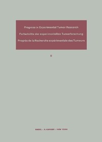 Abbildung von: Progress in Experimental Tumor Research - Karger, S