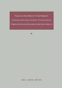 Abbildung von: Progress in Experimental Tumor Research - Karger, S