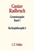 Cover: Gustav Radbruch Gesamtausgabe - C.F. M&uuml;ller