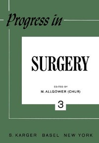 Enlarge image Cover: Progress in Surgery - Karger, S
