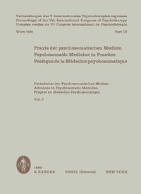 Abbildung von: Advances in Psychosomatic Medicine / Praxis der psychosomatischen Medizin - Karger, S