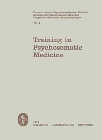 Abbildung von: Advances in Psychosomatic Medicine / Training in Psychosomatic Medicine - Karger, S