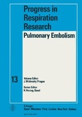 Cover: Progress in Respiratory Research / Pulmonary Embolism - Karger, S