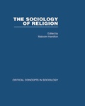 Cover: Sociology of Religion V3 - Routledge