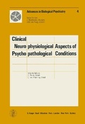 Cover: Advances in Biological Psychiatry / Clinical Neurophysiological Aspects of Psychopathological Conditions - Karger, S