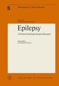 Cover: Monographs in Neural Science / Epilepsy - Karger, S