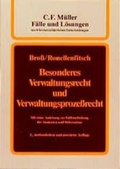 Cover: Besonderes Verwaltungsrecht und Verwaltungsprozessrecht - C.F. M&uuml;ller