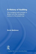 Cover: A History of Auditing - Routledge