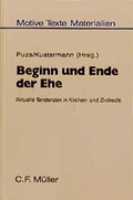 Cover: Beginn und Ende der Ehe - C.F. M&uuml;ller
