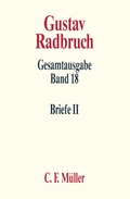 Cover: Gustav Radbruch Gesamtausgabe - C.F. M&uuml;ller
