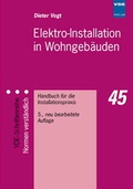 Cover: Elektro-Installation in Wohngeb&auml;uden - VDE VERLAG
