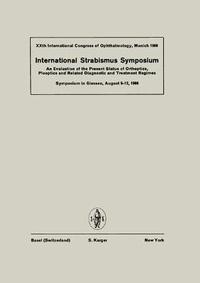 Abbildung von: International Congress of Ophthalmology / International Strabismus Symposium - Karger, S