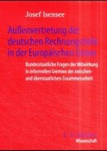 Cover: Aussenvertretung der deutschen Rechnungsh&ouml;fe in der Europ&auml;ischen Union - C.F. M&uuml;ller