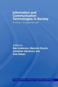 Cover: Information and Communications Technologies in Society - Routledge