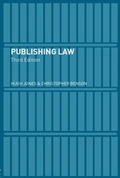Cover: Publishing Law - Routledge