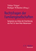 Cover: Rechtsfragen der Familiengesellschaften - C.F. M&uuml;ller