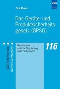 Bild: Das Geräte- und Produktsicherheitsgesetz (GPSG) - VDE VERLAG