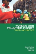 Cover: Working with Volunteers in Sport - Routledge