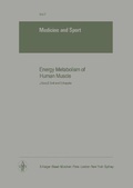 Cover: Medicine and Sport Science / Energy Metabolism of Human Muscle - Karger, S