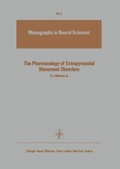 Cover: Monographs in Neural Science / The Pharmacology of Extrapyramidal Movement Disorders - Karger, S