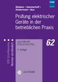 Cover: Pr&uuml;fung elektrischer Ger&auml;te in der betrieblichen Praxis - VDE VERLAG