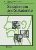 Cover: Advances in Oto-Rhino-Laryngology. Siehe auch: Bibliotheca Oto-Rhino-Laryngologica / Sialadenosis and Sialadenitis - Karger, S