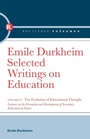Cover: The Evolution of Educational Thought - Routledge